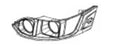 AGCO (OEM)  7077887M91 LH Garnish for Masssey Compact Tractor