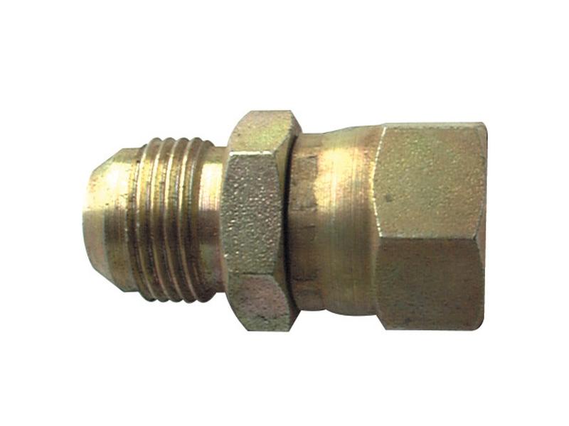 Hydraulic Adaptor 3/4'' JIC Male x 9/16'' JIC Swivel Female