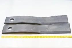 Woods 19161KT (19161-2 Blade Set) (CW) 25" Rotary Cutter Genuine Replacement Blade Kit - Compatible with Many BB, BW, FW, DS and RC Series Rotary Cutters - Heat-Treated, Alloy Steel, Mower Blades