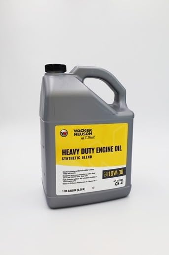 Wacker Neuson (OEM) 5100081921 10W30 CK-4 SS Engine Oil (1GAL)