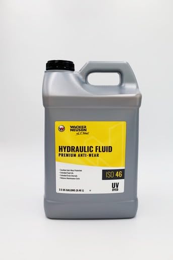 Wacker Neuson (OEM)  5100081924 AW Hydraulic Oil ISO 46 (1) 2.5GAL Bottle