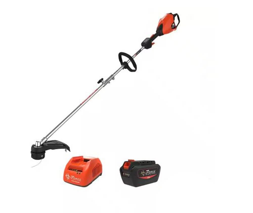 ECHO DPAS-2600SBR2 eFORCE 56V X Series Brushless Cordless Battery Pro Attachment Series String Trimmer with 5.0Ah Battery and Rapid Charger