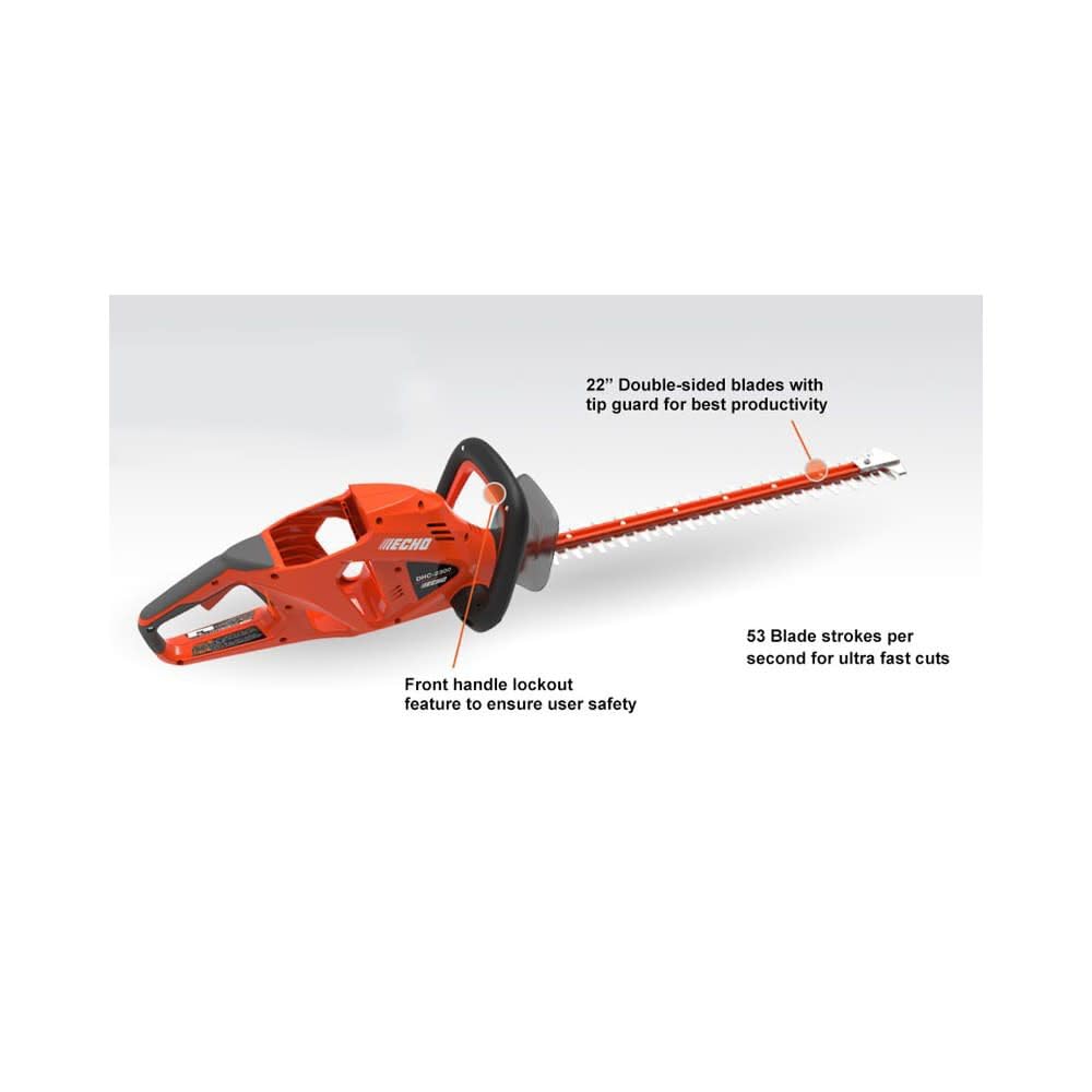 Echo DHC2300C1 eFORCE 56V Cordless Battery Hedge Trimmer