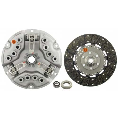 Massey Ferguson M1808749KIT 285 1085 Clutch Kit USA 25 Spline Pressure Plate Hub