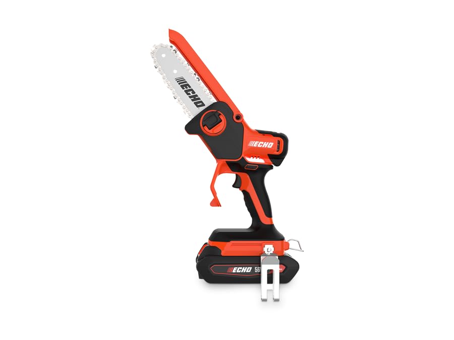 ECHO DHS-3006X1 56V Battery Powered Handheld Pruning Saw with 2.5Ah Battery and Top Mount Charger