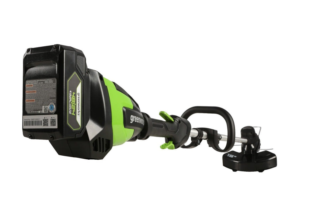 Greenworks Commercial 48BTCK 48-Volt Trimmer & Blower Combo Kit (with 2Ah Battery & Charger)