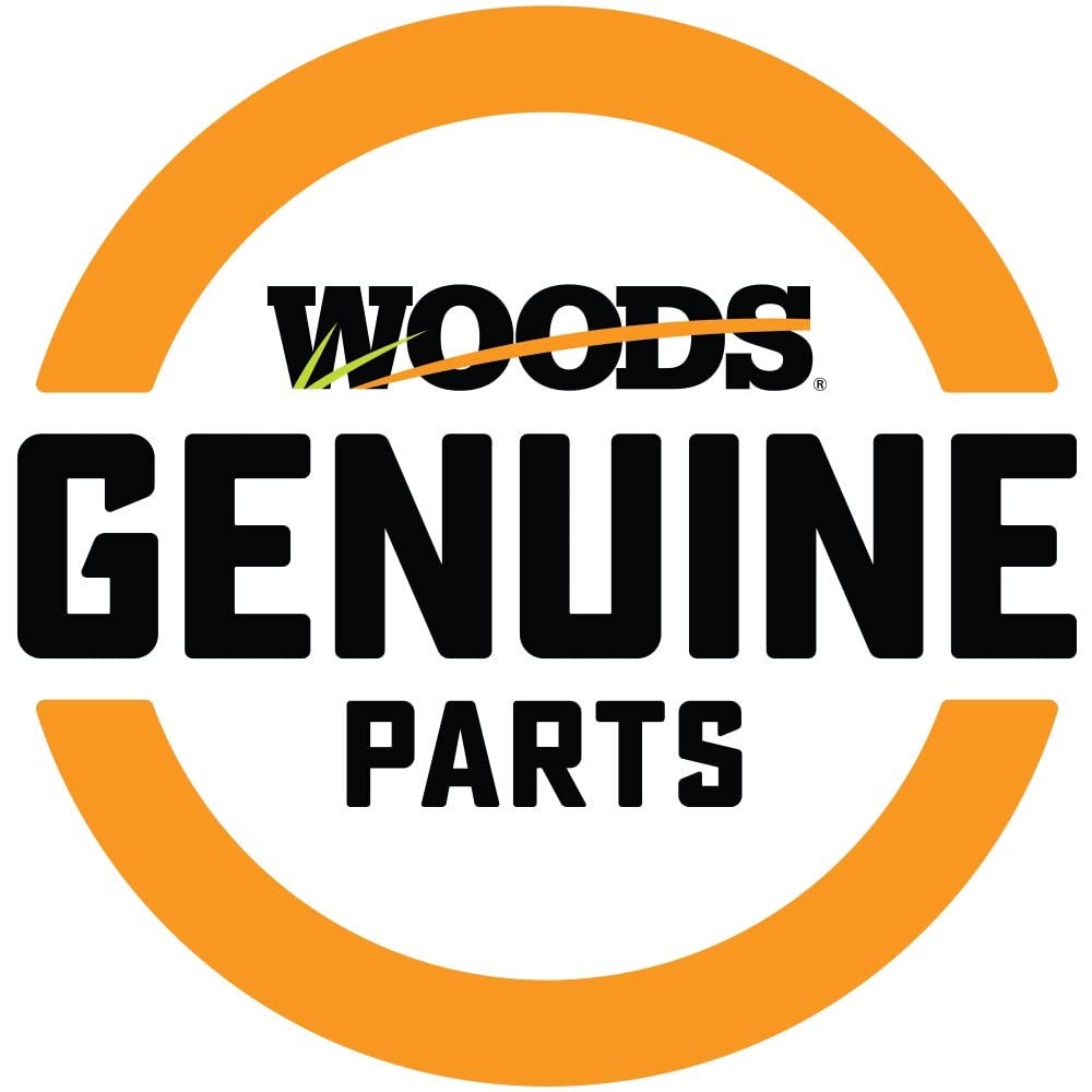 WOODS OEM 19160KT (19160-2 Blade Set) (CCW) 25" Rotary Cutter Genuine Replacement Blade Kit - Compatible with Many BB, BW, FW, DS and RC Series Rotary Cutters - Heat-Treated, Alloy Steel, Mower Blades
