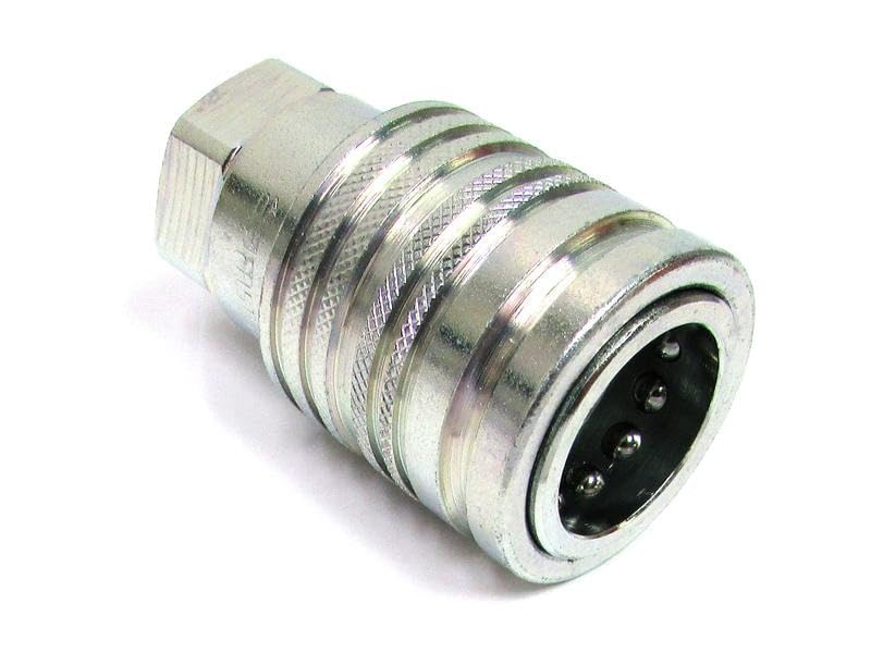 FASTER (PV 12 NPT F)  1/2 HYDRAULIC BREAKAWAY COUPLER AG TRACTOR FITTING PUSH/PULL TYPE
