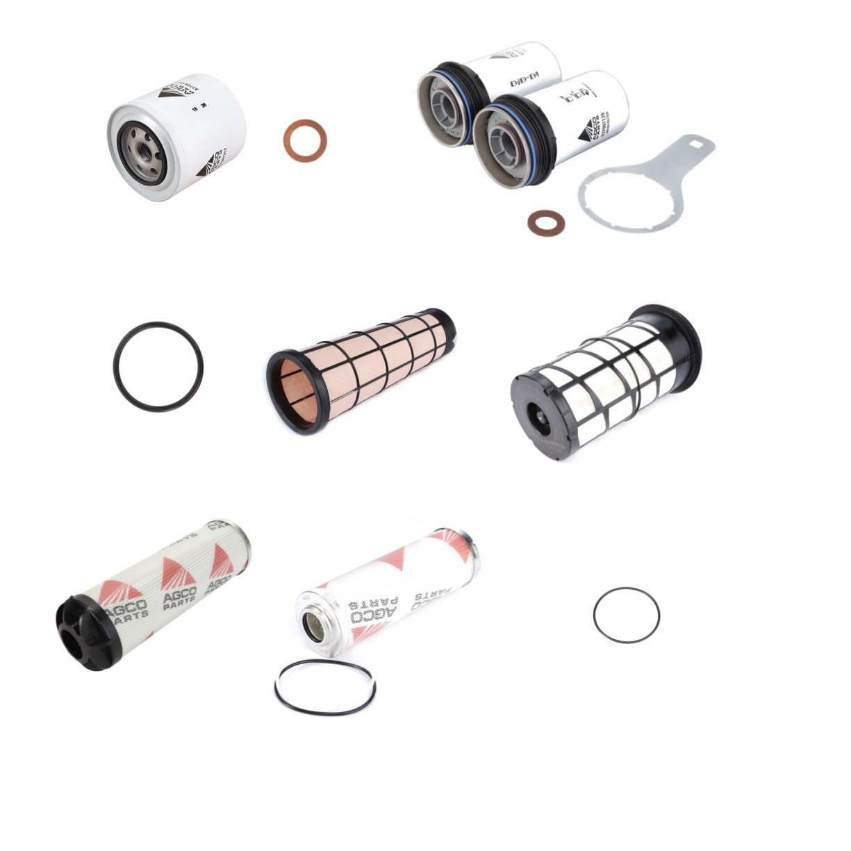 AGCO (OEM) MFKITS1 Filter Kit for Massey Ferguson 5710S 5711S 5712S 5713S 5710SL 5711SL 5712SL 5713SL Tractors