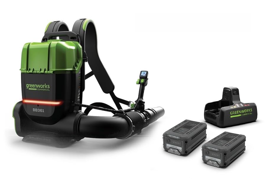 GREENWORKS (OEM) Optimus 82v 36N Backpack Leaf Blower Core530 DP Kit BB361-C5DP (CORE TECH BATTERIES)