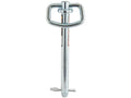 Hitch Pin with Grip Clip, Pin Ø5/8'', Usable length of: 6-3/8''.