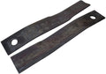 WOODS OEM 19160KT (19160-2 Blade Set) (CCW) 25" Rotary Cutter Genuine Replacement Blade Kit - Compatible with Many BB, BW, FW, DS and RC Series Rotary Cutters - Heat-Treated, Alloy Steel, Mower Blades