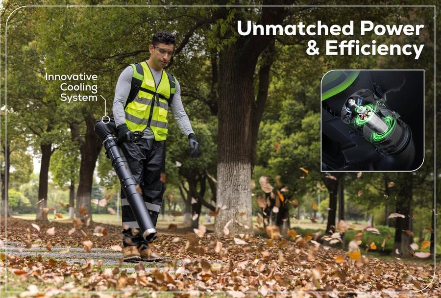 GREENWORKS (OEM) Optimus 82v 36N Backpack Leaf Blower Core530 DP Kit BB361-C5DP (CORE TECH BATTERIES)