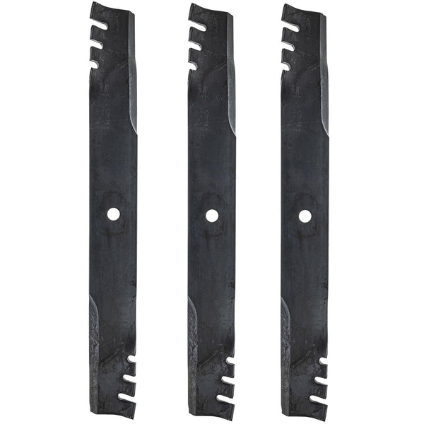 438-0010-00 (OEM) Spartan 61" Eliminator Mulching Blades (3 Pack). Fits 61" RZ RT SRT KG Mower Decks Old Part #438-0002-00