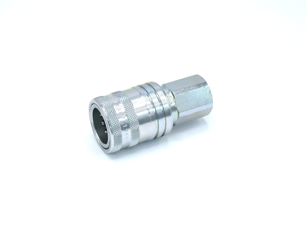 Agco Parts OEM 7077132M91 Female 3/8 Inch Quick Coupler for Massey Ferguson Tractors