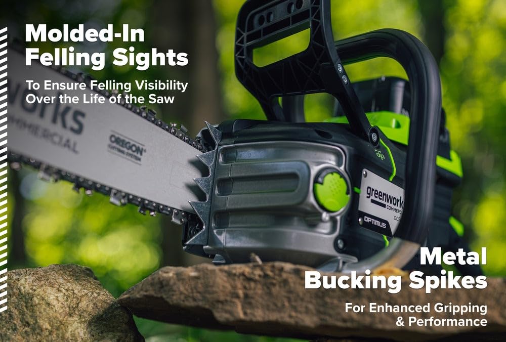 3.6kw 20" Battery Chainsaw Kit with 82V CORE400 Battery & DP Charger by Greenworks Commercial