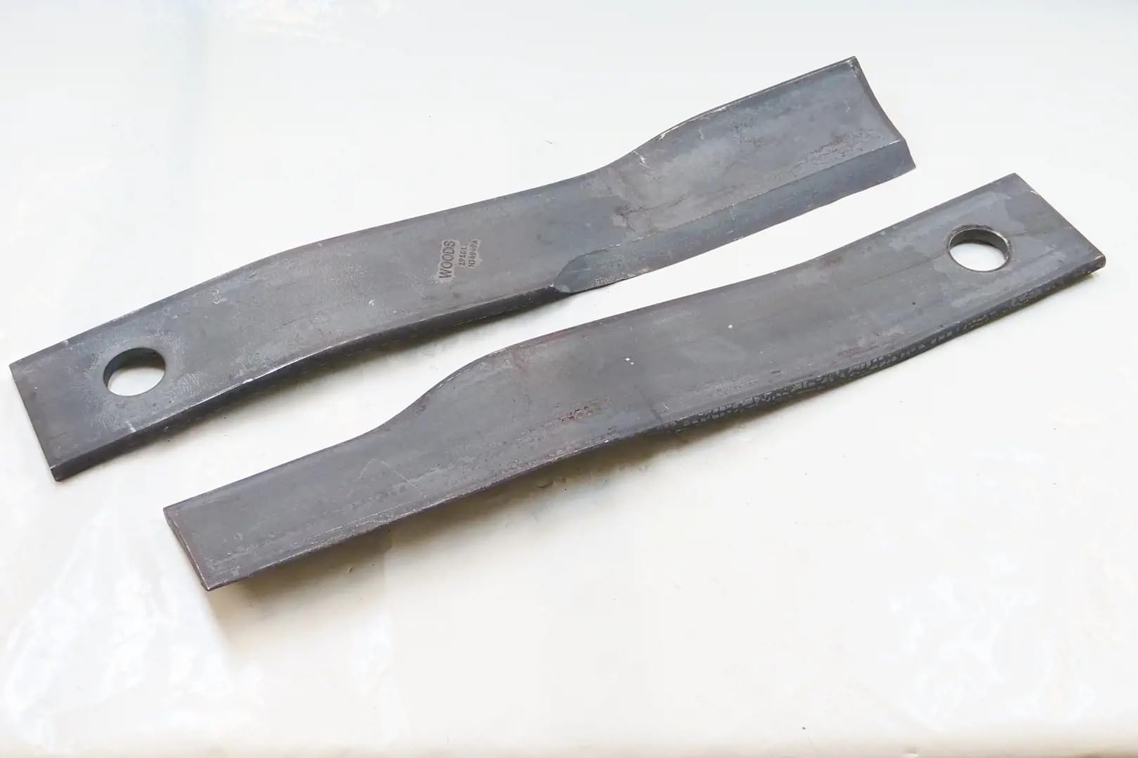 Woods 19161KT (19161-2 Blade Set) (CW) 25" Rotary Cutter Genuine Replacement Blade Kit - Compatible with Many BB, BW, FW, DS and RC Series Rotary Cutters - Heat-Treated, Alloy Steel, Mower Blades