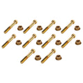 AGCO (OEM) 700116639 FLYWHEEL Shear Bolt kit (10) Bolts and Nuts for AGCO, Massey Small and Large Hay Balers