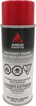 Agco Paint Machinery Enamel Protects Against Rust Aerosol Spray Can (M1041 Red)
