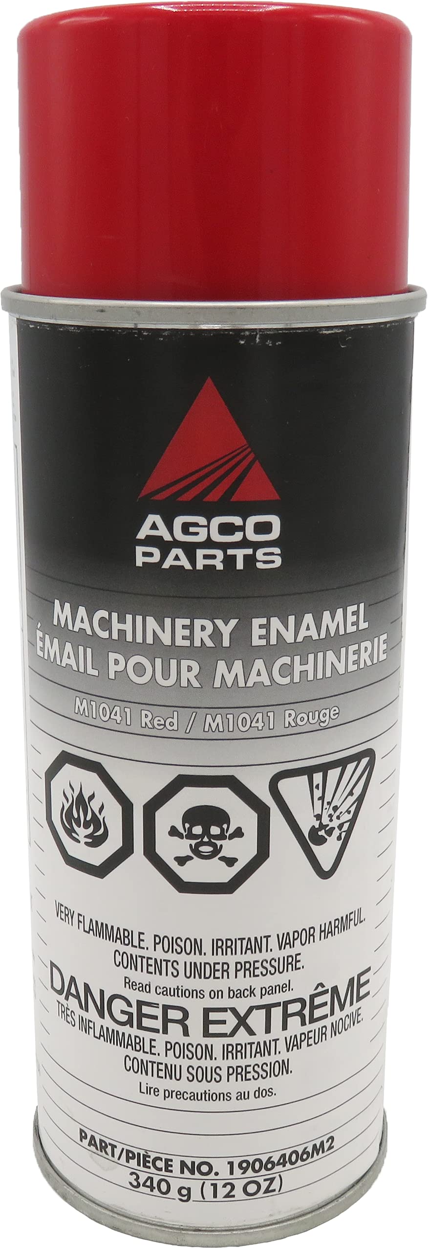 Agco Paint Machinery Enamel Protects Against Rust Aerosol Spray Can (M1041 Red)