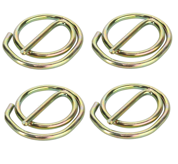 AGCO (OEM) 4260289M1 (4 Pack) Mower Deck Wheel Adjuster Clips for Massey Ferguson Tractors