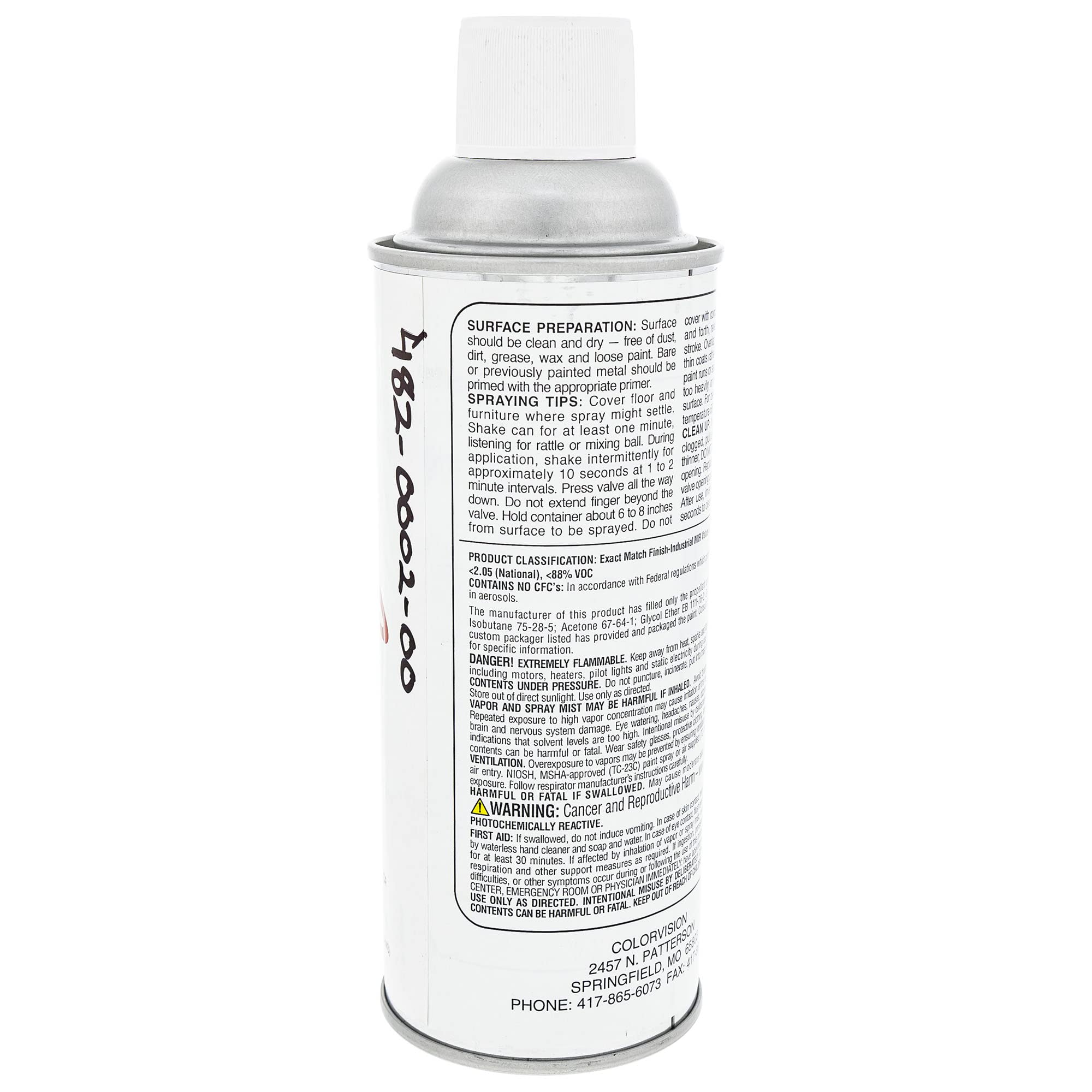 Spartan Mowers 482-0002-00 Touch Up Spray Paint 2019 and Older Models