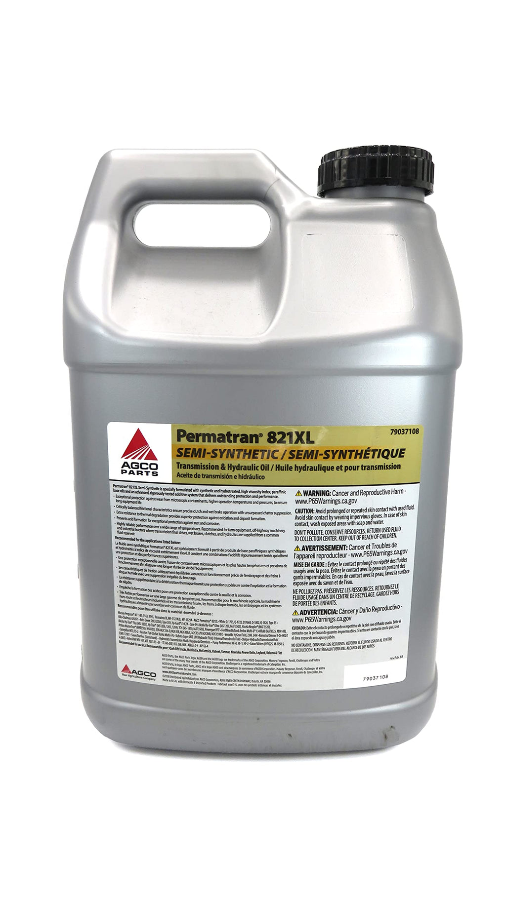 Semi-Synthetic 10W-30 Transmission & Hydraulic Oil 2.5 Gal 79037108L8