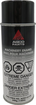 Agco Paint Machinery Enamel Protects Against Rust Aerosol Spray Can (Tec Gray 85)