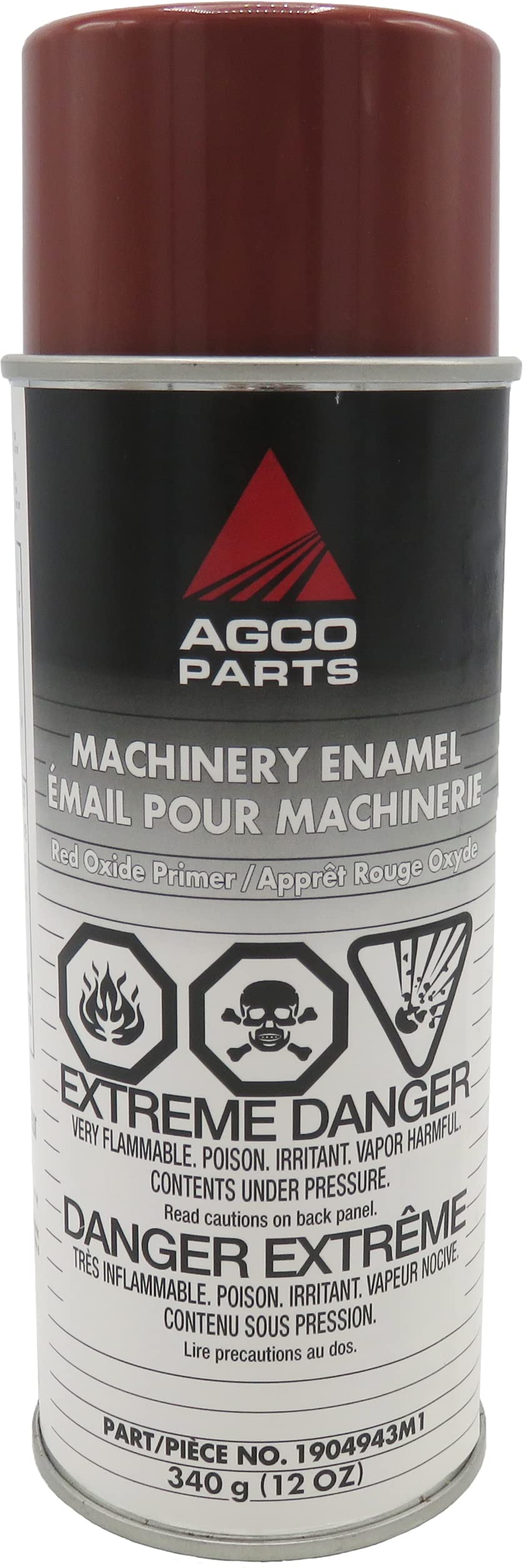 Agco Paint Machinery Enamel Protects Against Rust Aerosol Spray Can (Red Oxide Primer)