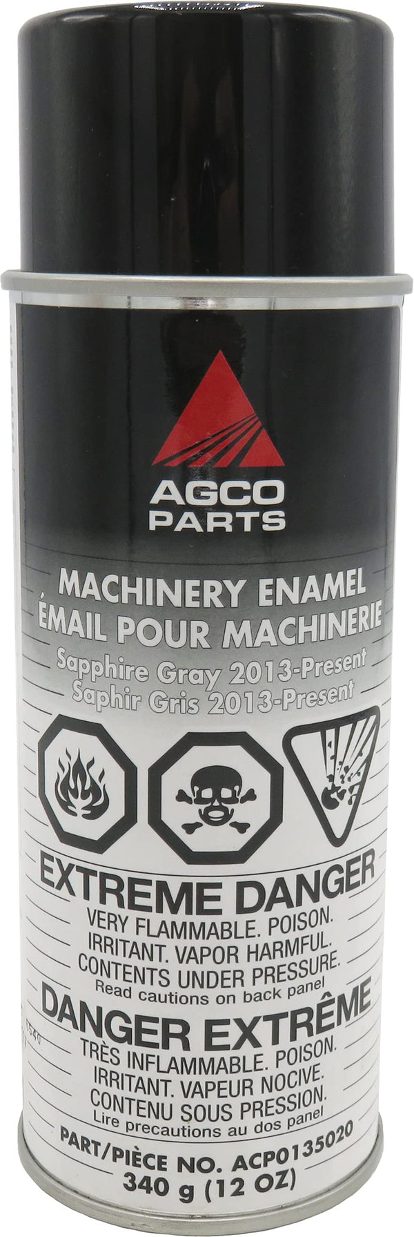 Agco Paint Machinery Enamel Protects Against Rust Aerosol Spray Can (Sapphire Gray 2013-Present A)