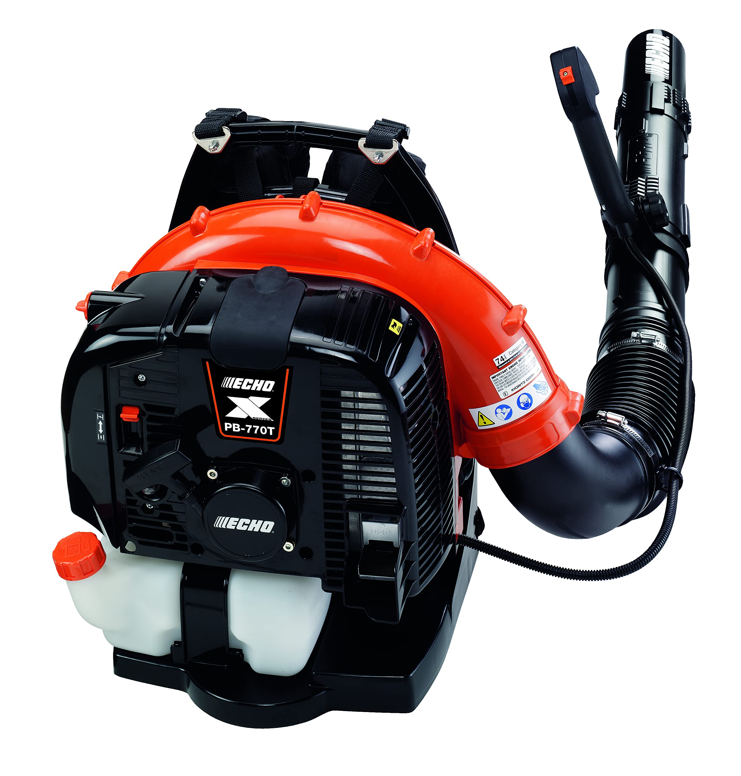 ECHO (OEM) PB-770T Backpack Blower - Commercial Grade 63.3 cc, Gas, 756 CFM, 234 MPH, 5-yr Consumer Warranty!