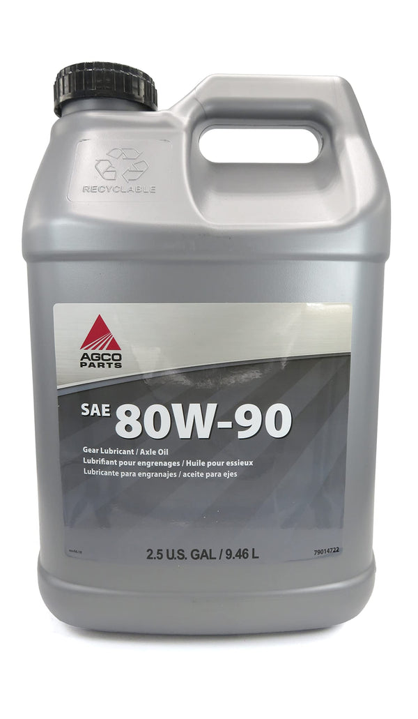 AGCO SAE 80W-90 Conventional Gear Lubricant Axle Oil 2.5 Gallon, 79014722