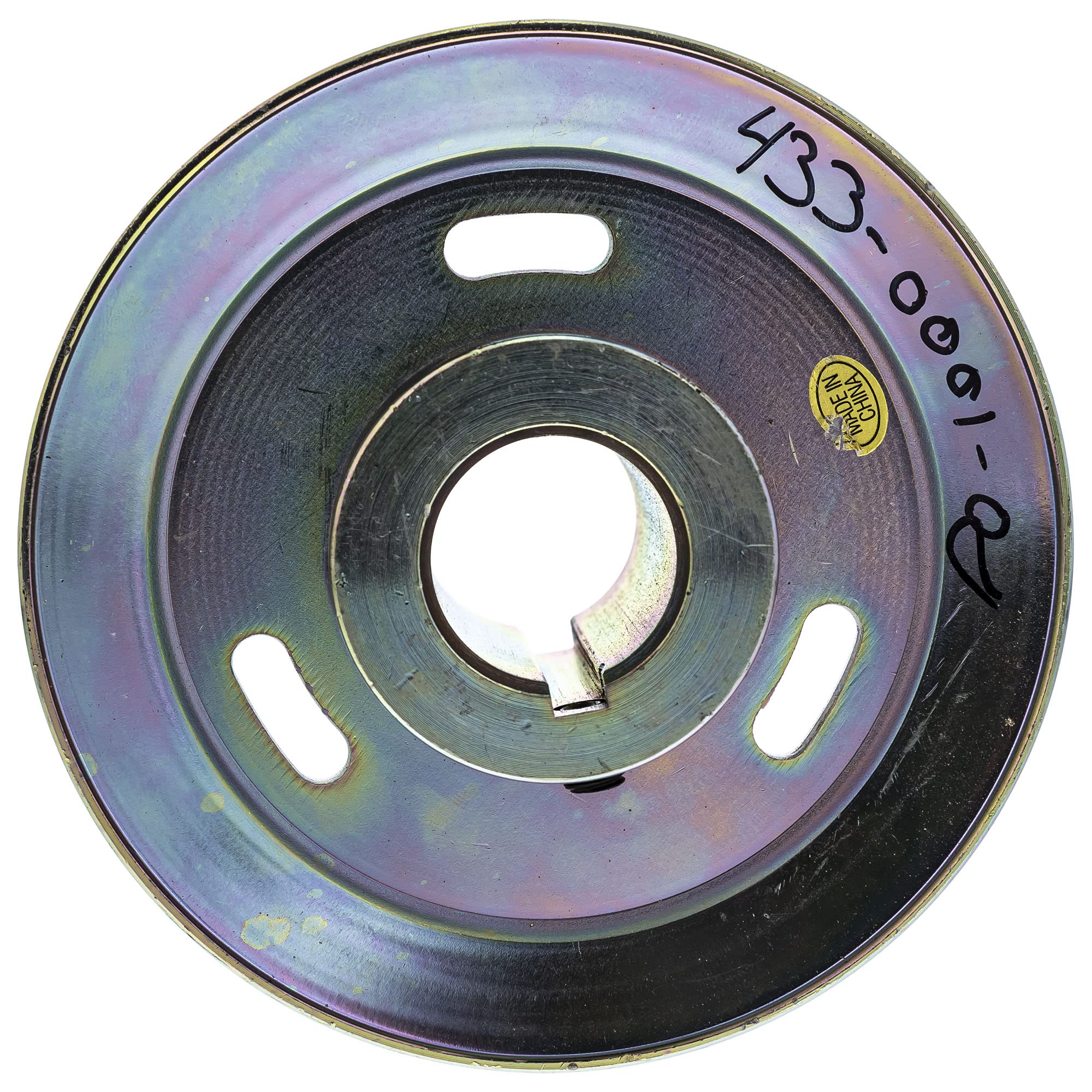 Spartan Mowers 433-0001-00 Crankshaft Pulley RZ RT SRT Pro HD XD XDe Zero Turn