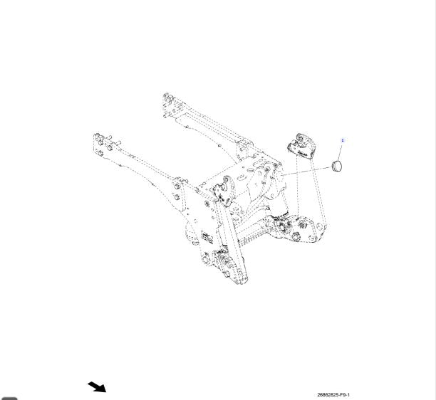 AGCO Epsilon parts diagram — ACW8772140, item 1, MF 5710 TRACTOR (DYNA 4) (ECO4 / TIER 3-4F ) (___MD520_JB150029-SB056019)