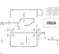 AGCO Epsilon parts diagram — FEL126155, item 11, SM 206
