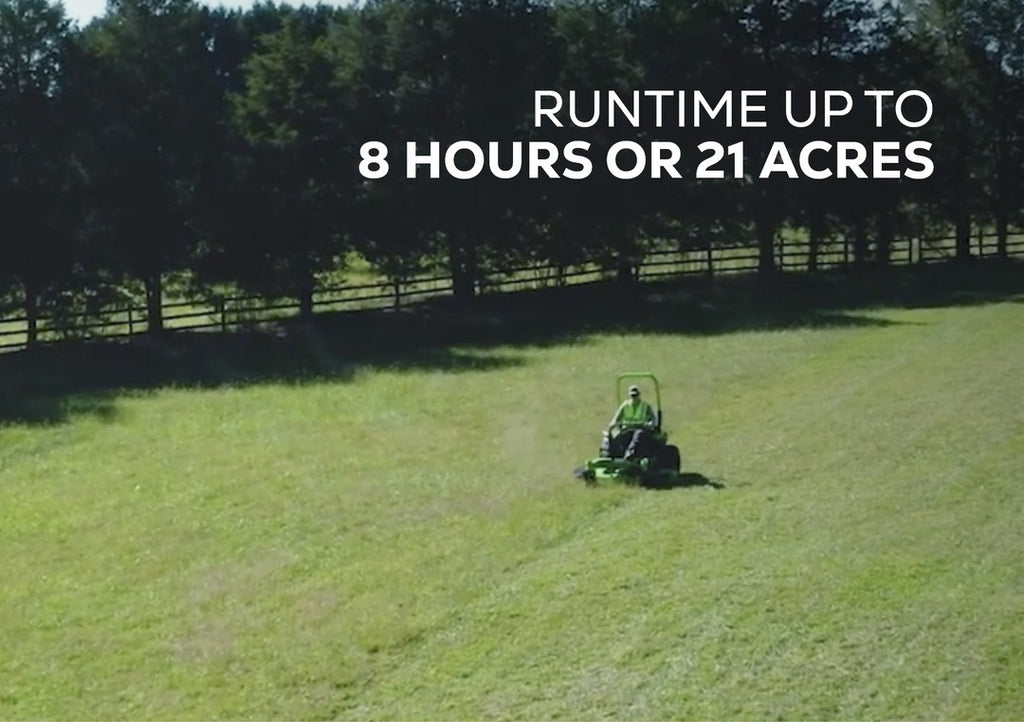 Greenworks Commercial 82v OptimusZ 60” 24kWh Ride-On Zero-Turn Mower