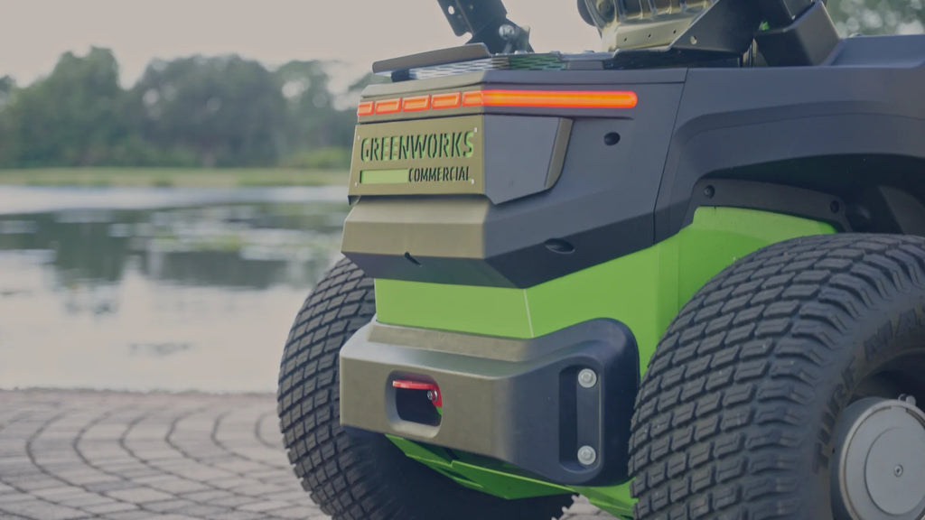 Greenworks Commercial 82v OptimusZ 60” 24kWh Ride-On Zero-Turn Mower