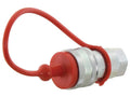 Sparex S.112781 Red PVC Dust Cap for 1/2 Inch Female Coupling