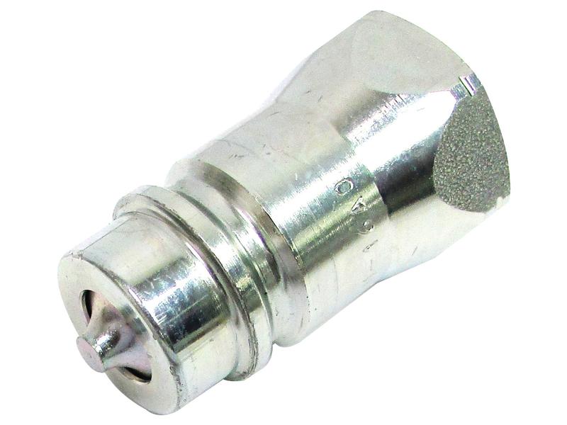 Sparex S.118895 Male Quick Release Hydraulic Coupler 1/2 Inch Body x 1/2 Inch NPT Female Thread