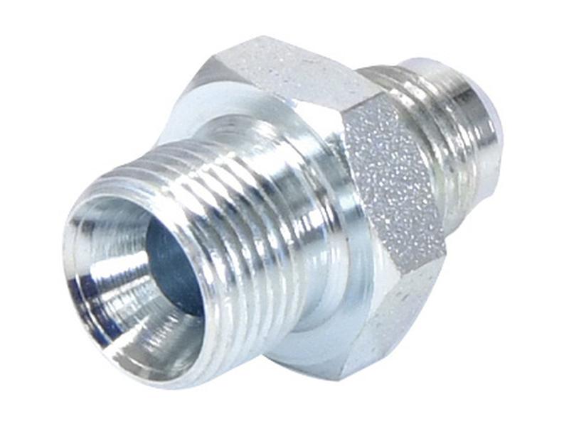 Sparex S.3456 Hydraulic Adapter 3/8 Inch BSP Male x 9/16 Inch JIC Male