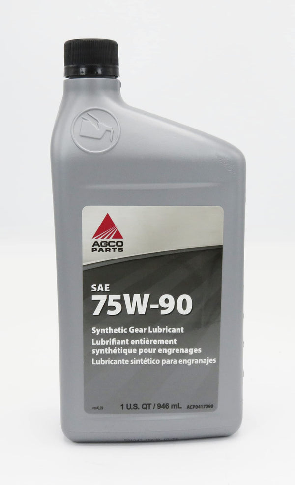 ACP0417090 Agco Full Synthetic Gear Lubricant Oil SAE 75W-90 API 1 Quart